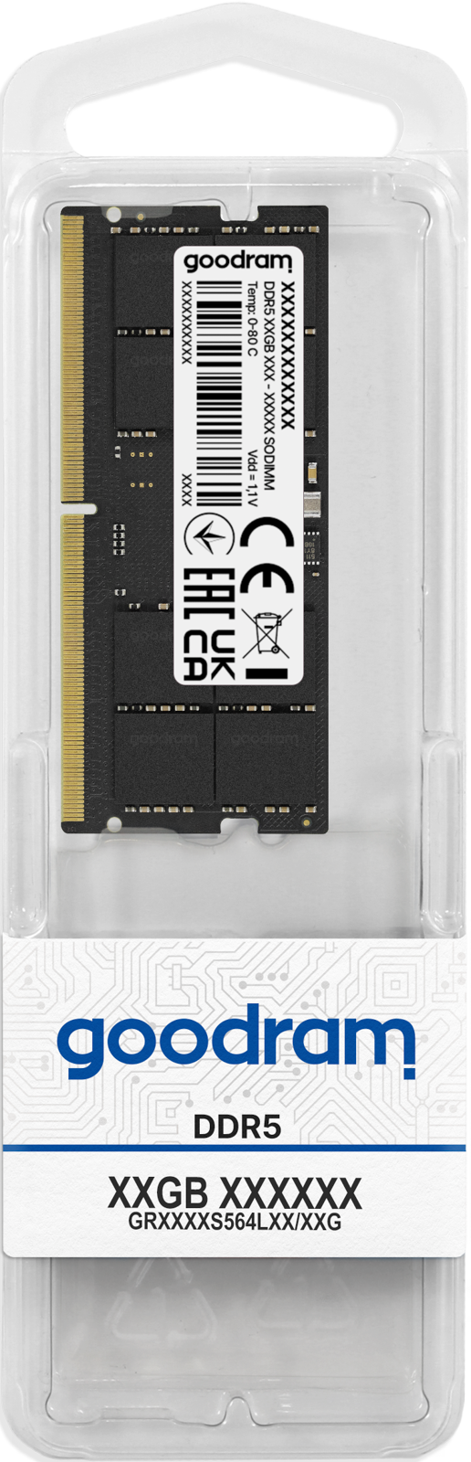 Модуль пам`яті SO-DIMM 48GB/5600 DDR5 Goodram (GR5600S564L46/48G)